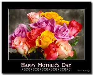Happy Mothers Day With Hugs Kisses and Love